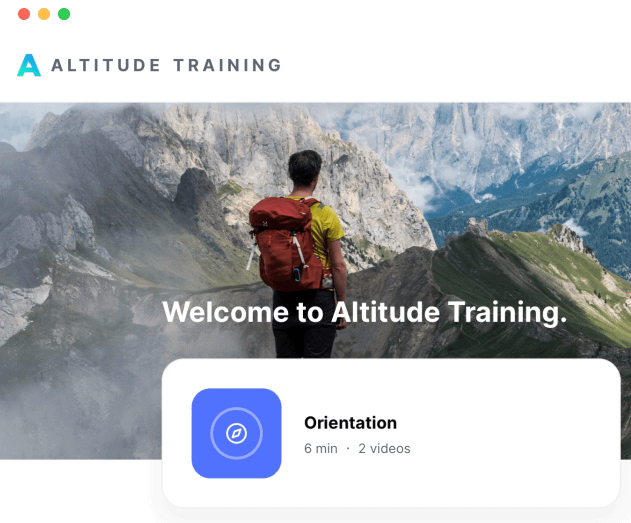 Altitude Training
